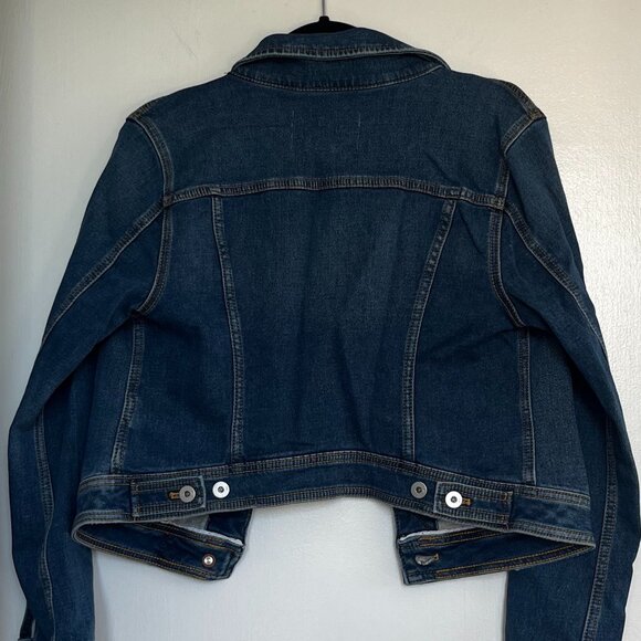 Anthropologie Pilcro & the Letterpress Denim Jacket NWOT - Picture 4 of 5